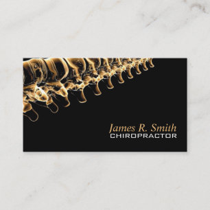 Chiropractic Clinic Health Awareness Business Business Card