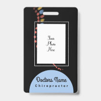 Chiropractic Doctor Chiropractor Watercolor Spine