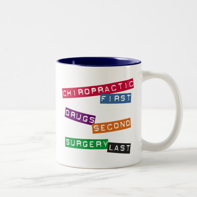 Chiropractic First Mug (Right)