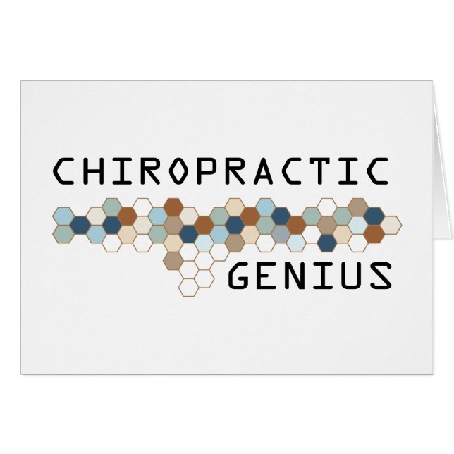 Chiropractic Genius (Front Horizontal)
