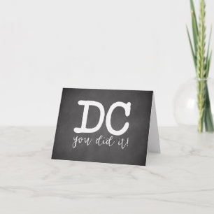 Chiropractic Graduation Card, DC Graduation Card