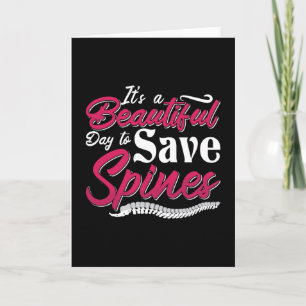 Chiropractic It's A Beautiful Day Chiropractor Card