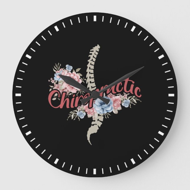 Chiropractic Large Clock (Front)