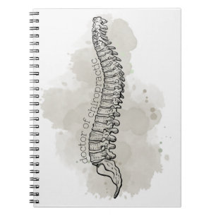 Chiropractic Notebook, Chiropractor, Chiro Gift, Notebook