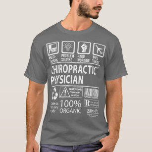 Chiropractic Physician Multitasking Job Gift Item T-Shirt