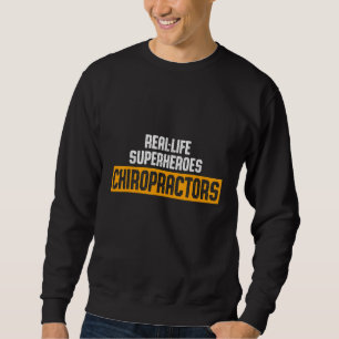 Chiropractic Spine Treatment Spinal Chiropractor 2 Sweatshirt