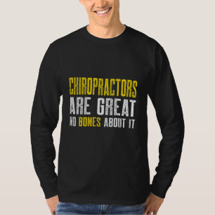 Chiropractic Spine Treatment Spinal Chiropractor T-Shirt