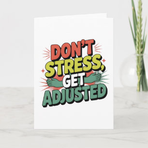 Chiropractic Stress Relief Back Adjustment Gift Card