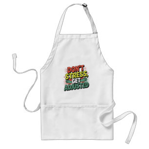 Chiropractic Stress Relief Back Adjustment Gift Standard Apron