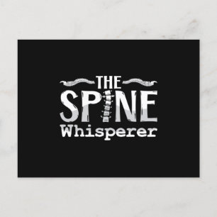 Chiropractic The Spine Whisperer Chiropractor Postcard