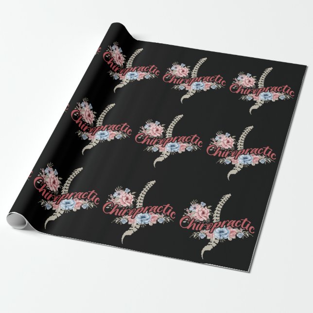Chiropractic Wrapping Paper (Unrolled)