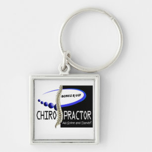 CHIROPRACTOR - ALL SPINE AND DANDY - BONES R US KEY RING