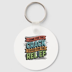 Chiropractor Back Relief Funny Gift Key Ring