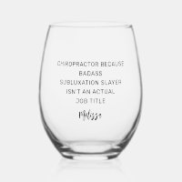 Chiropractor Because Subluxation Slayer Custom