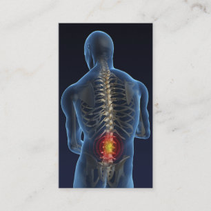 Chiropractor Business Card4 Card