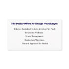 Chiropractor Business Card - Custom Made