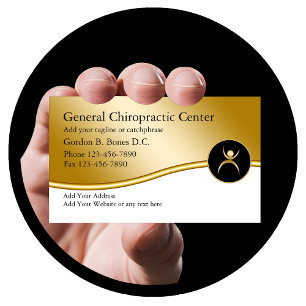 Chiropractor Business Cards