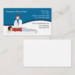 Chiropractor Business Cards