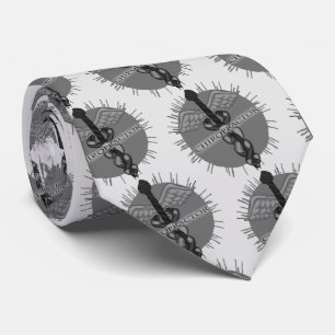 Chiropractor Caduceus Tie