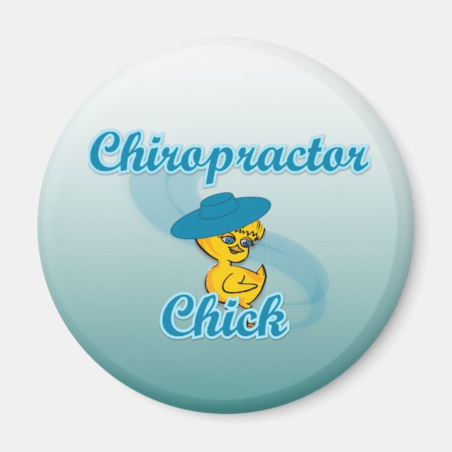 Chiropractor Chick #3 Magnet (Front)