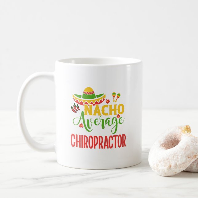 Chiropractor Chiropractic Grad Student Future New Coffee Mug (With Donut)