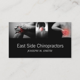 Chiropractor Chiropractic Health Business Card
