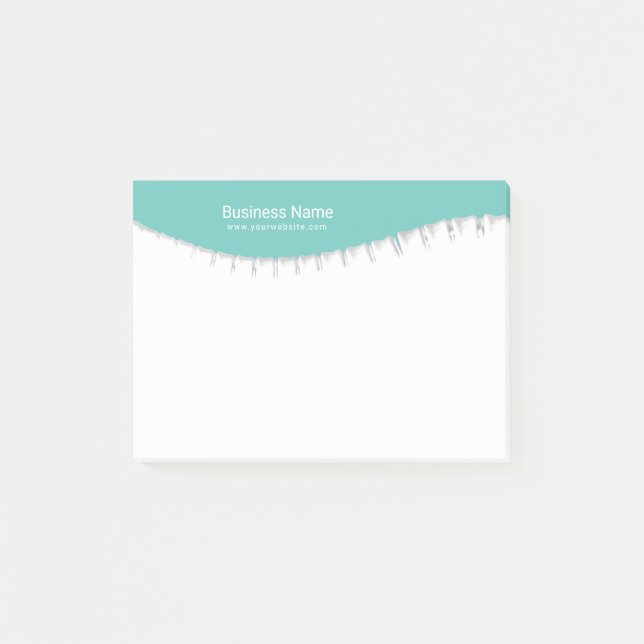 Chiropractor Chiropractic Spine Health Teal Post-it Notes (Front)