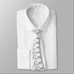 Chiropractor Chiropractic Spine Therapist Massage Tie<br><div class="desc">Chiropractor Chiropractic Spine Therapist Massage Ties.</div>