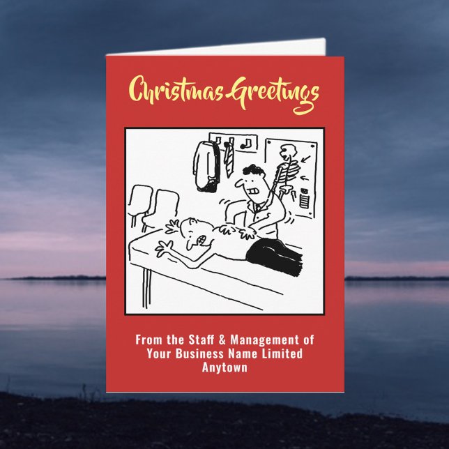 Chiropractor Christmas Card (Creator Uploaded)