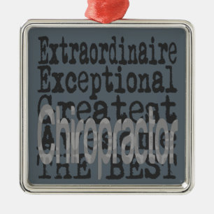 Chiropractor Extraordinaire Metal Ornament