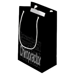 Chiropractor Extraordinaire Small Gift Bag