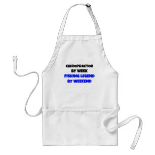 Chiropractor Fishing Legend Standard Apron