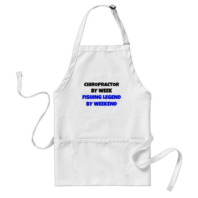 Chiropractor Fishing Legend Standard Apron (Front)