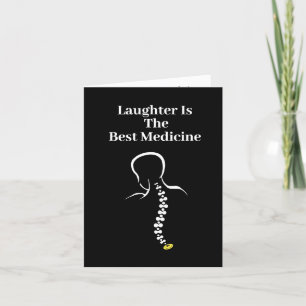 Chiropractor Funny Bone Thank You Card