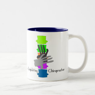 Chiropractor Gifts Two-Tone Coffee Mug