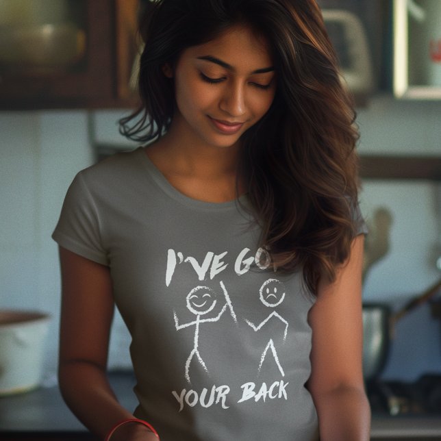 Chiropractor Got Your Back Spine Adjustor Funny Tri-Blend Shirt (Chiropractor Best Friend Got Your Back Gag T-Shirt)