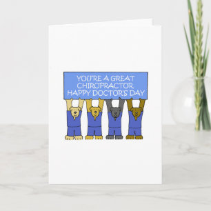 Chiropractor Happy Doctor's Day Card