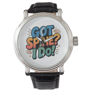 Chiropractor Humour Spine Health Quote Watch