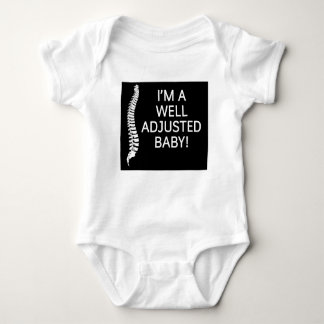 chiropractor  I'm a well adjusted baby Baby Bodysuit