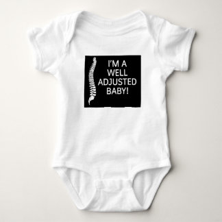 chiropractor I'm a well adjusted baby Bodysuit