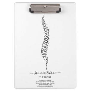 Chiropractor Licensed Massage Therapist Doctor Clipboard