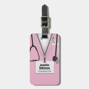 Chiropractor Luggage Tag