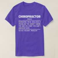 Chiropractor Noun Physiotherapy Appreciation Cool