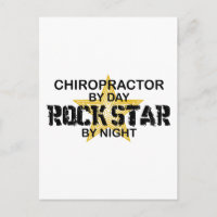 Chiropractor Rock Star by Night