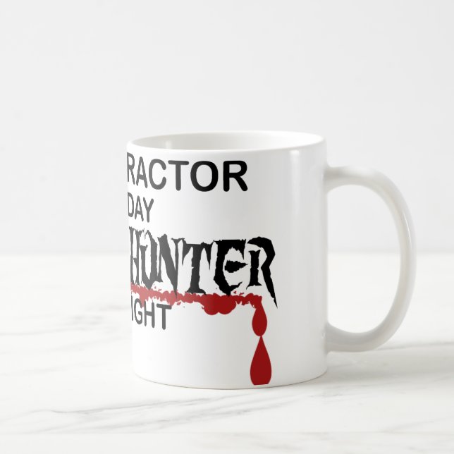 Chiropractor Zombie Hunter Coffee Mug (Right)