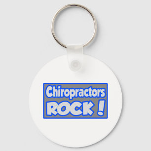 Chiropractors Rock! Key Ring