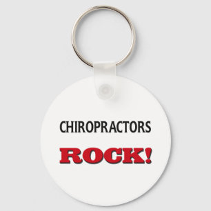 Chiropractors Rock Key Ring