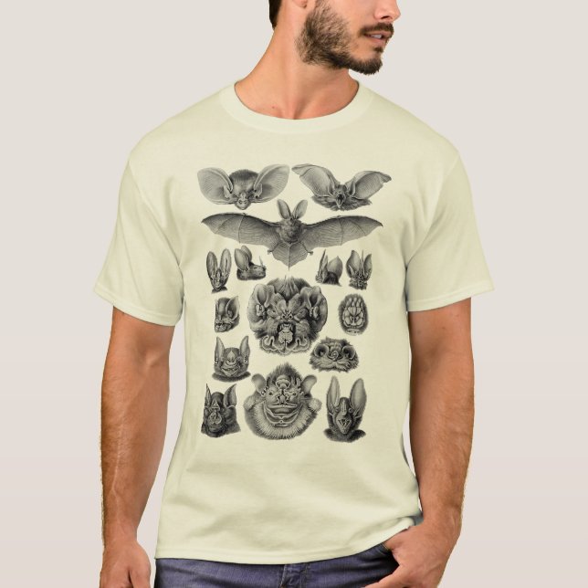 Chiroptera Bats T-Shirt (Front)