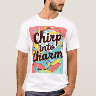Chirp into Charm T-Shirt Design