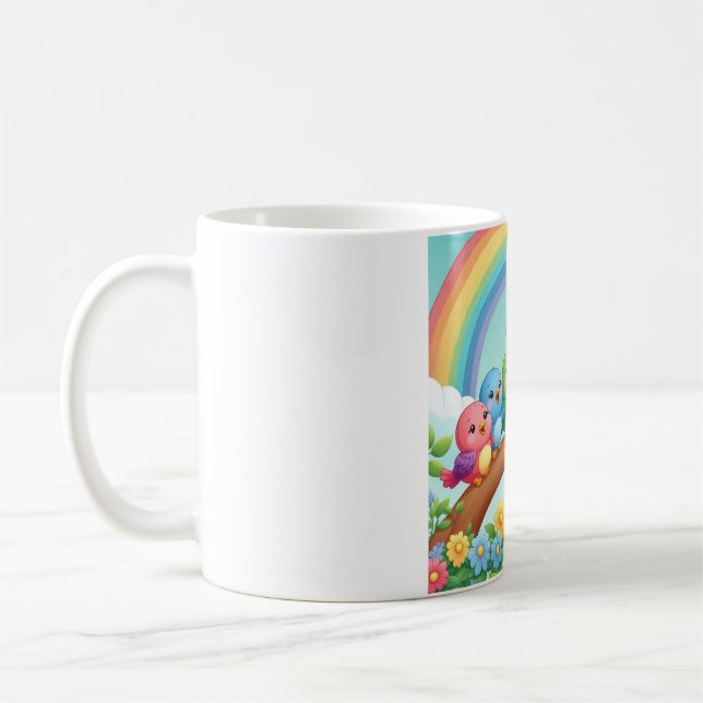Chirp into Comradeship Coffee Mug (Left)